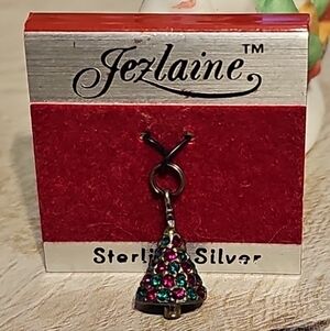 Jezlaine Sterling Silver Christmas Tree Pendant